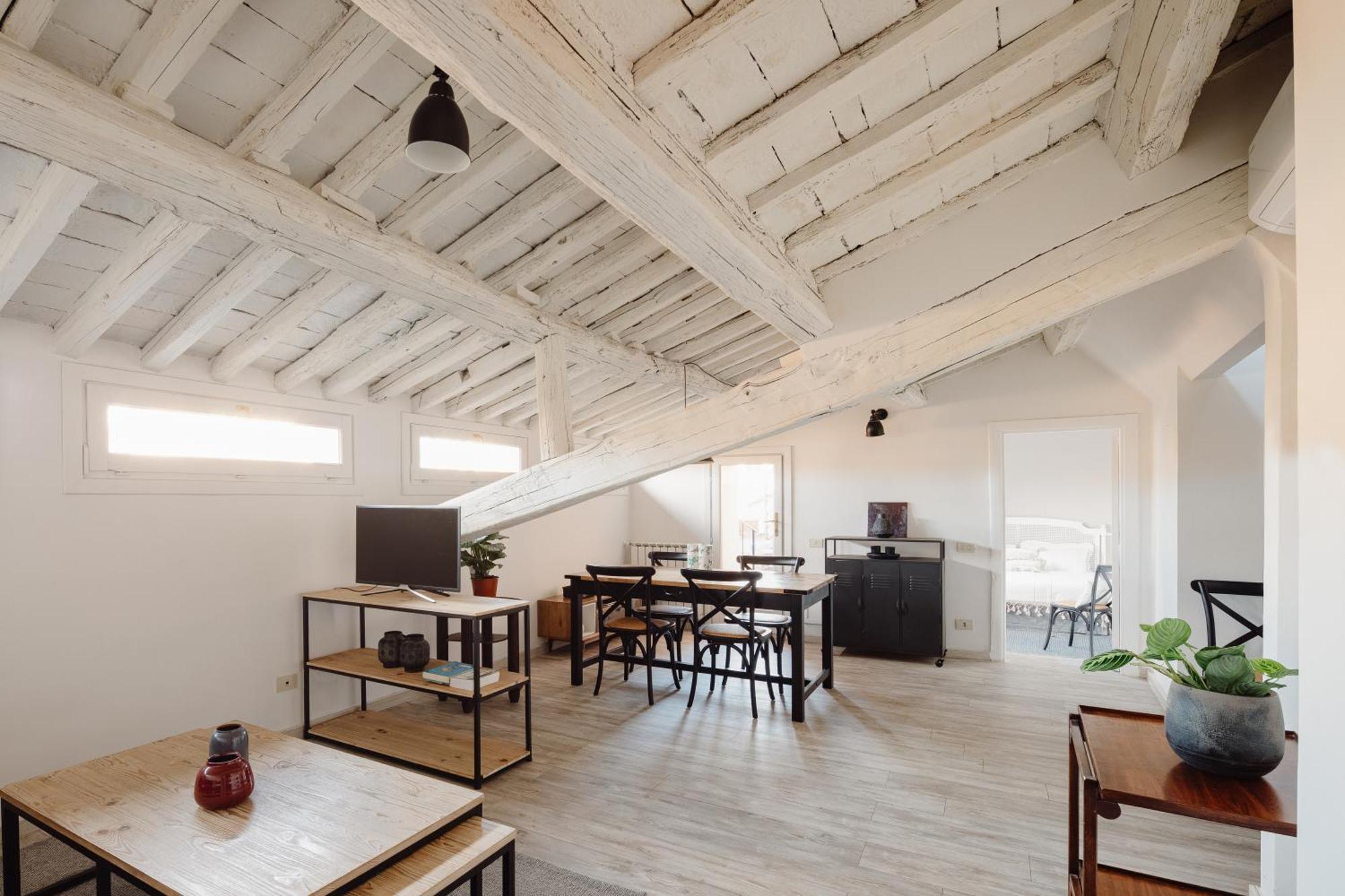 רומא Amazing Penthouse With Terrace And Rooftop In Trastevere מראה חיצוני תמונה